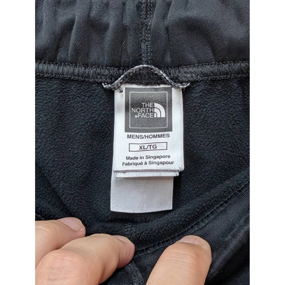The North Face Mens Black Fleece Lined Athletic Sweatpants XL Joggers